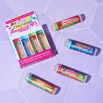 4 Pack Lip Balm by Crazy Rumors