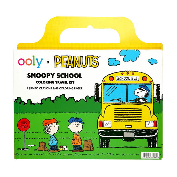Ooly x Peanuts Snoopy School Coloring Travel Kit by Homeportonline