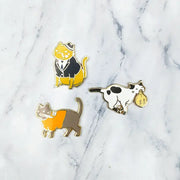 Criminal Cat Pins