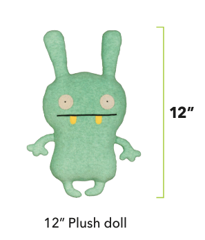 Uglydoll Plush Moxy 12" by Homeportonline