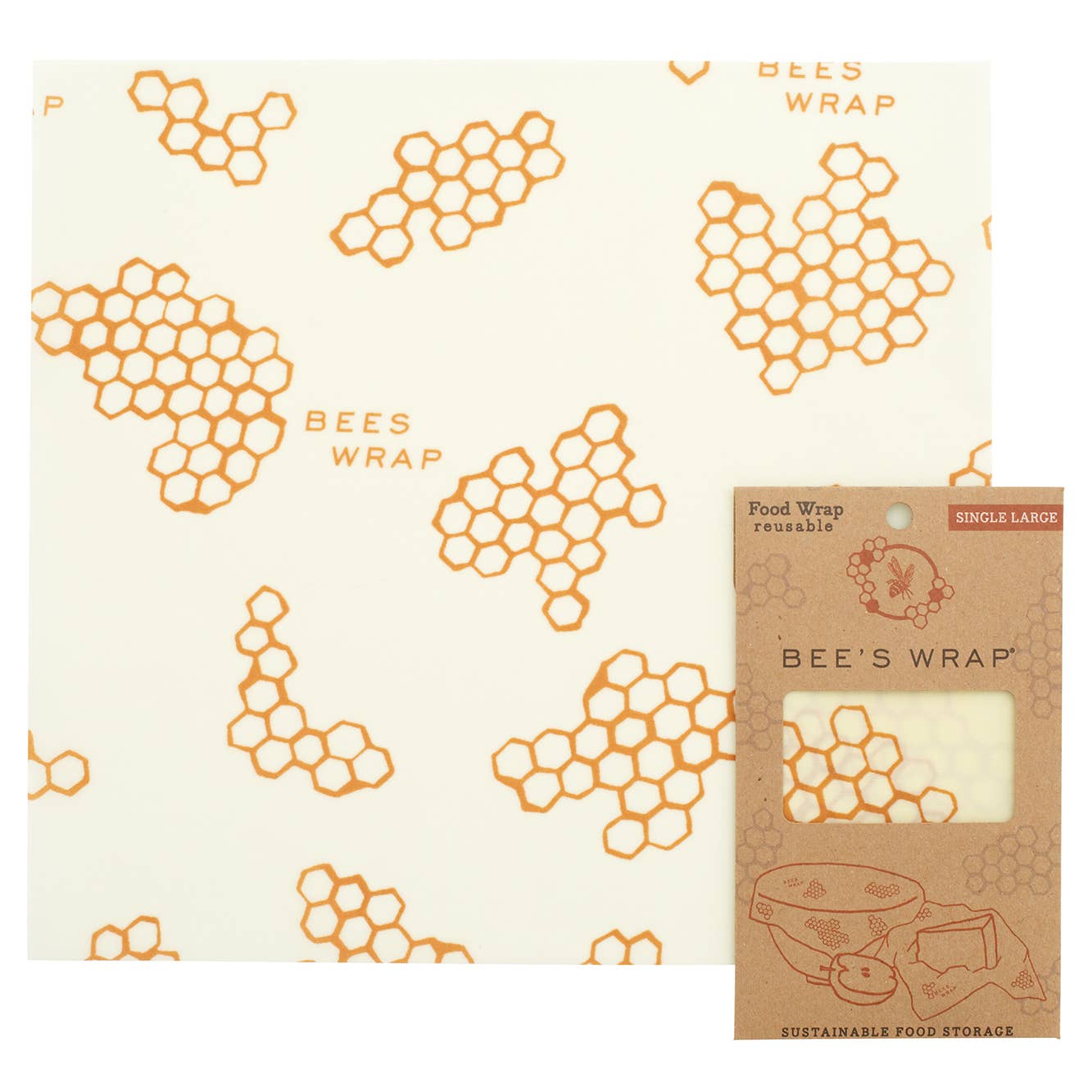 Sustainable Food Wrap - Honeycomb - Bee's Wrap