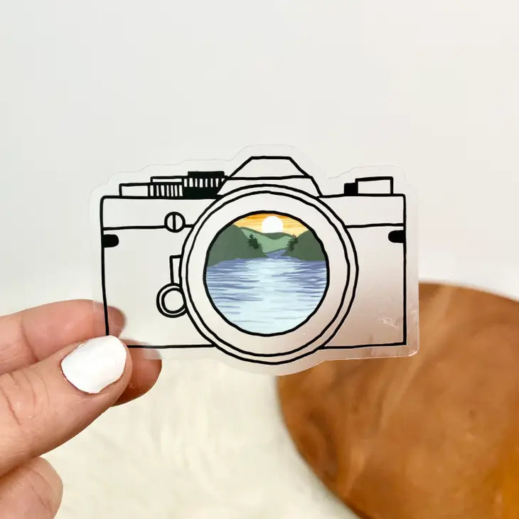 Camera Nature Clear Sticker by Wild Lark