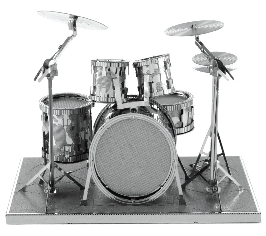 Metal Model Kit Musical Drum Set by Homeportonline