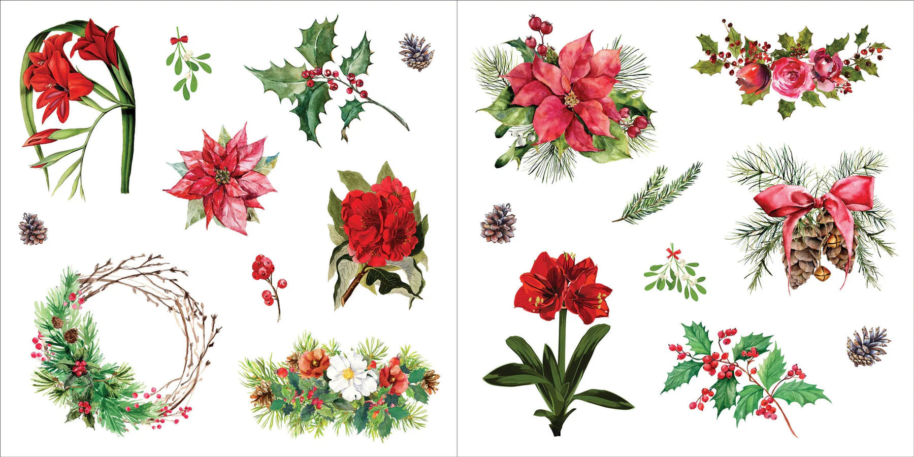 Sticker Book Bunches Of Botanicals by Homeportonline