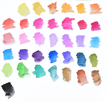 Junior Watercolor Paint Set 36 Colors by Homeportonline