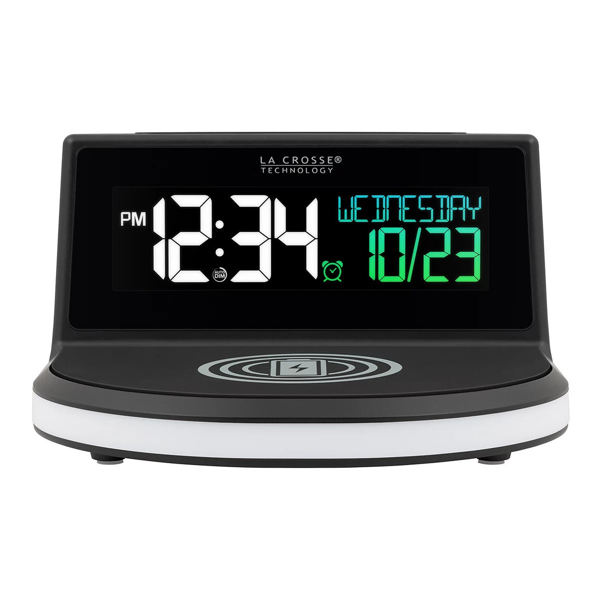Wireless Charging Alarm Clock by Homeportonline