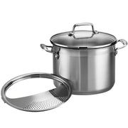 Stainless Steel 6qt Pasta Pot by Kiss the Cook