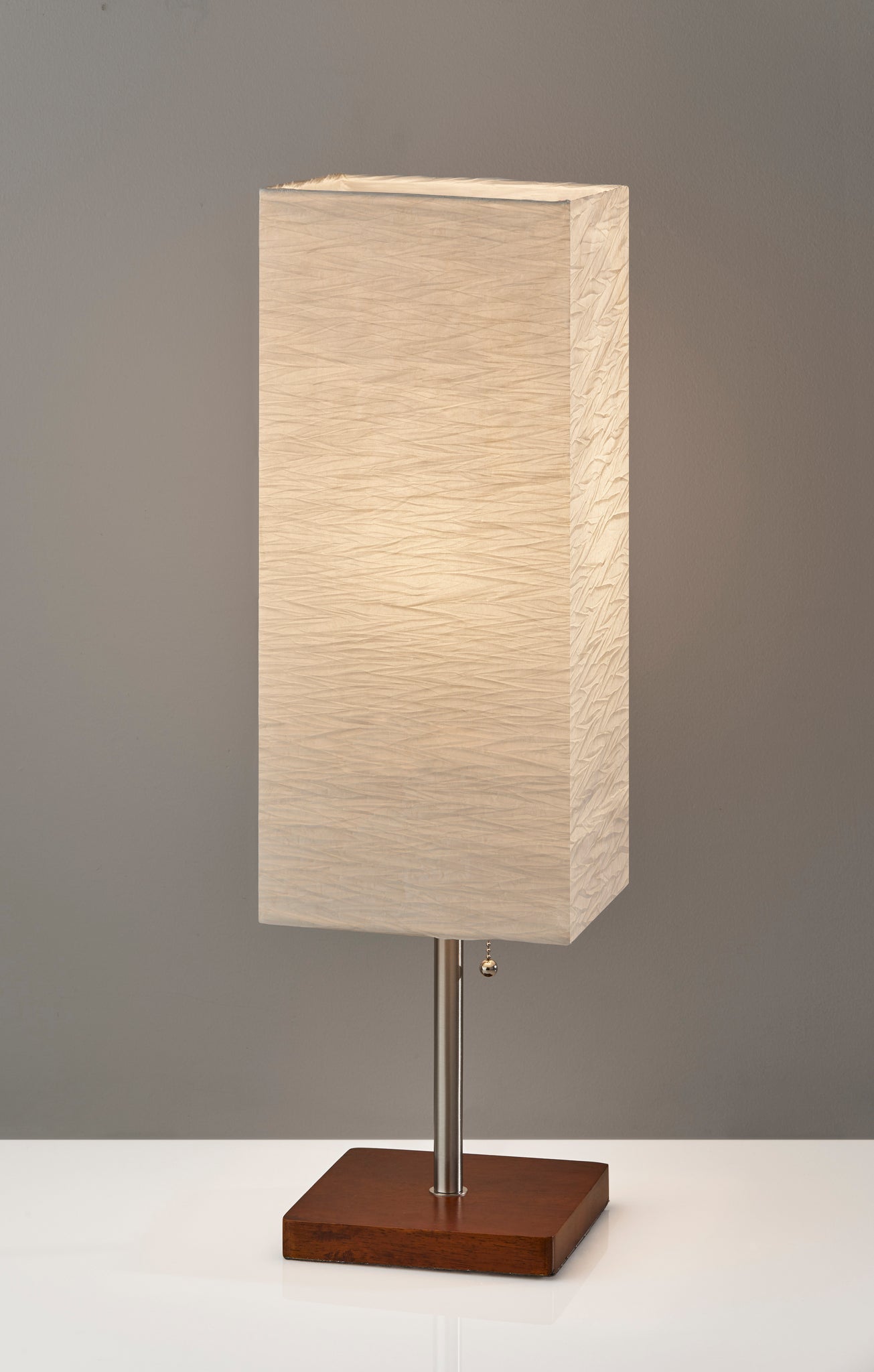 Dune Table Lamp Walnut Finish by Homeportonline