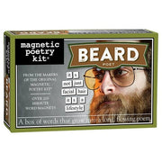 Beard Poet Magnetic Poetry Kit