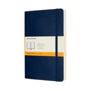 Moleskine Notebook, Expanded, Large, Ruled, Sapphire Blue, Soft Cover (5 x 8.25)