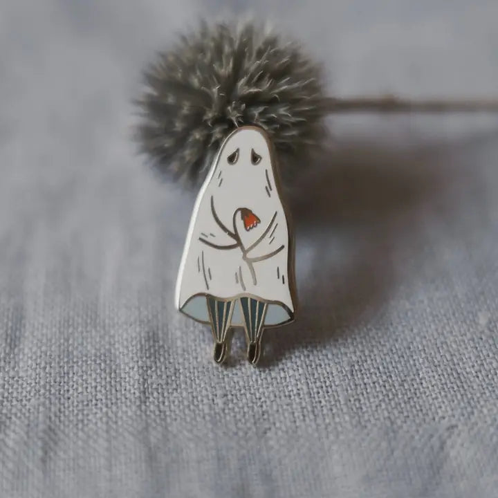 Enamel Pin (with Locking Clasp) by Justine Gilbuena