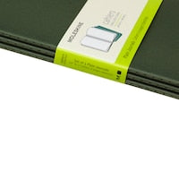 Moleskine Myrtle Green Large Plain Cahie, 8055002855297