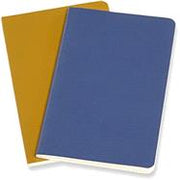 Moleskine Volant Journal, XS, Plain, Forget-Me-Not Blue/Amber Yellow (2.5 x 4.25)