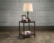 North Avenue Side Table Smoked Oak Finish by Homeportonline
