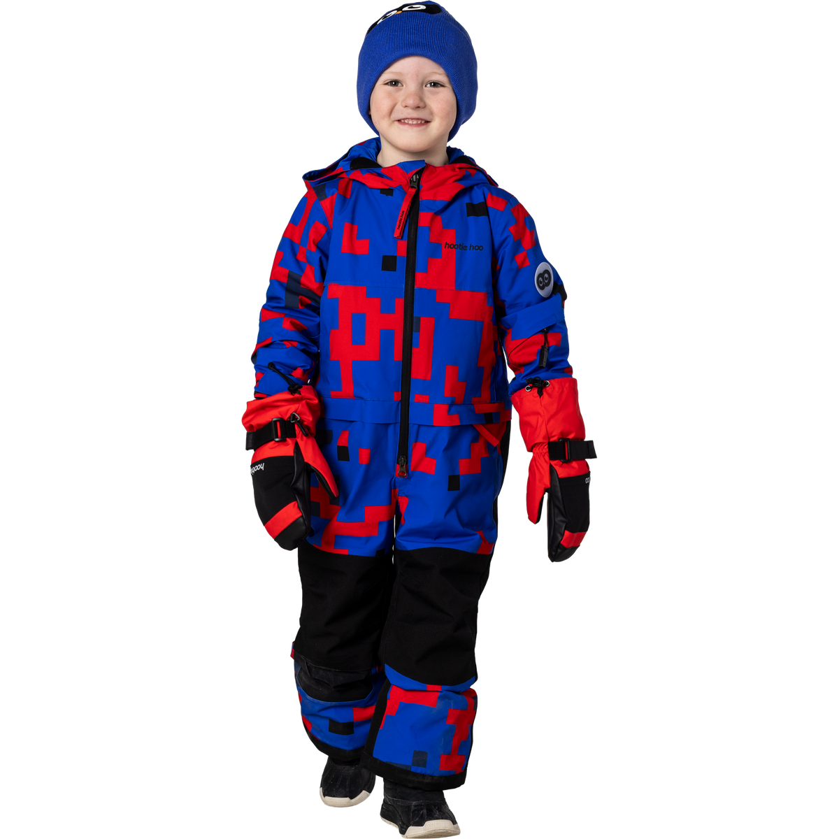 Toddler Vista Insulated Snowsuit - Vivid Blue Block Camo