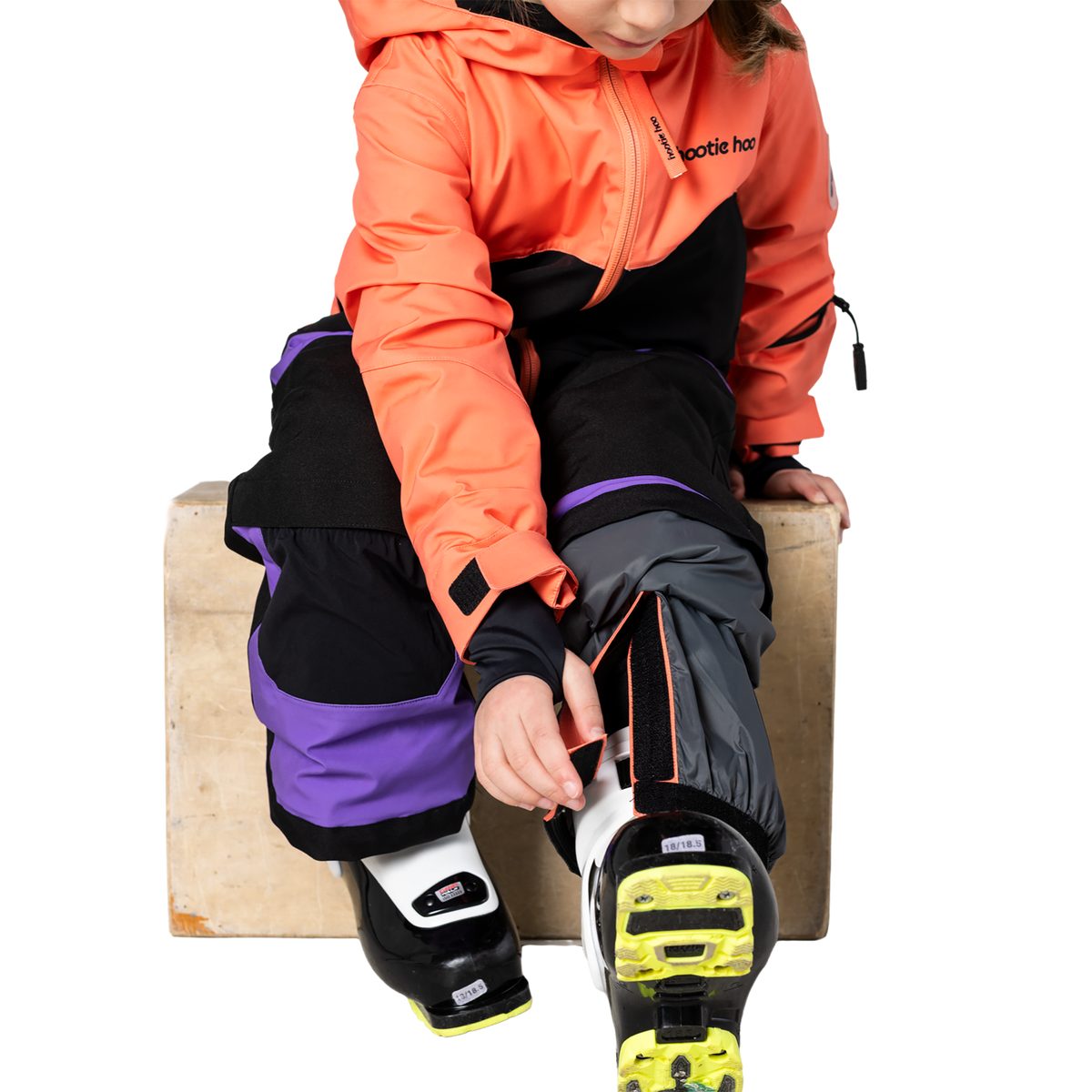 Toddler Vista Insulated Snowsuit - Coral/Raven Black/Grape