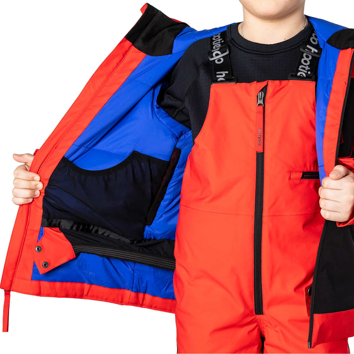 Kids Spruce Insulated Jacket - Grape/Coral/Raven Black