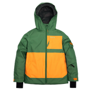 Kids Pinnakle Insulated Jacket - Cedar/Marigold