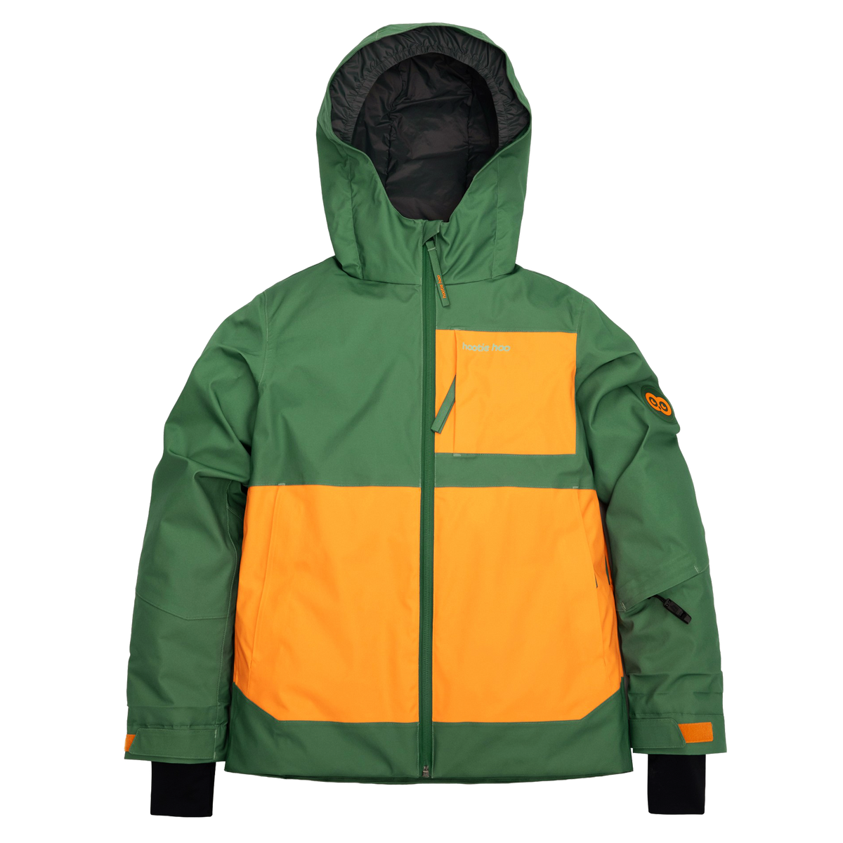 Kids Pinnakle Insulated Jacket - Cedar/Marigold