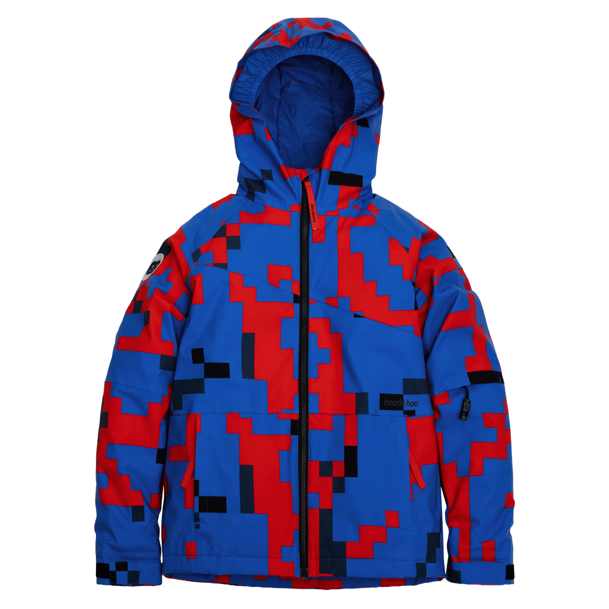 Kids Spruce Insulated Jacket - Vivid Blue Block Camo