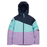 Kids Spruce Insulated Jacket - Sea Blue/Turquoise/Lavender