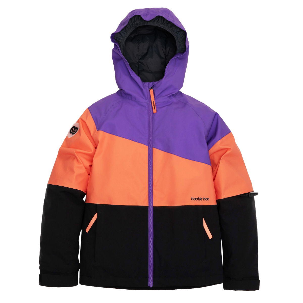 Kids Spruce Insulated Jacket - Grape/Coral/Raven Black