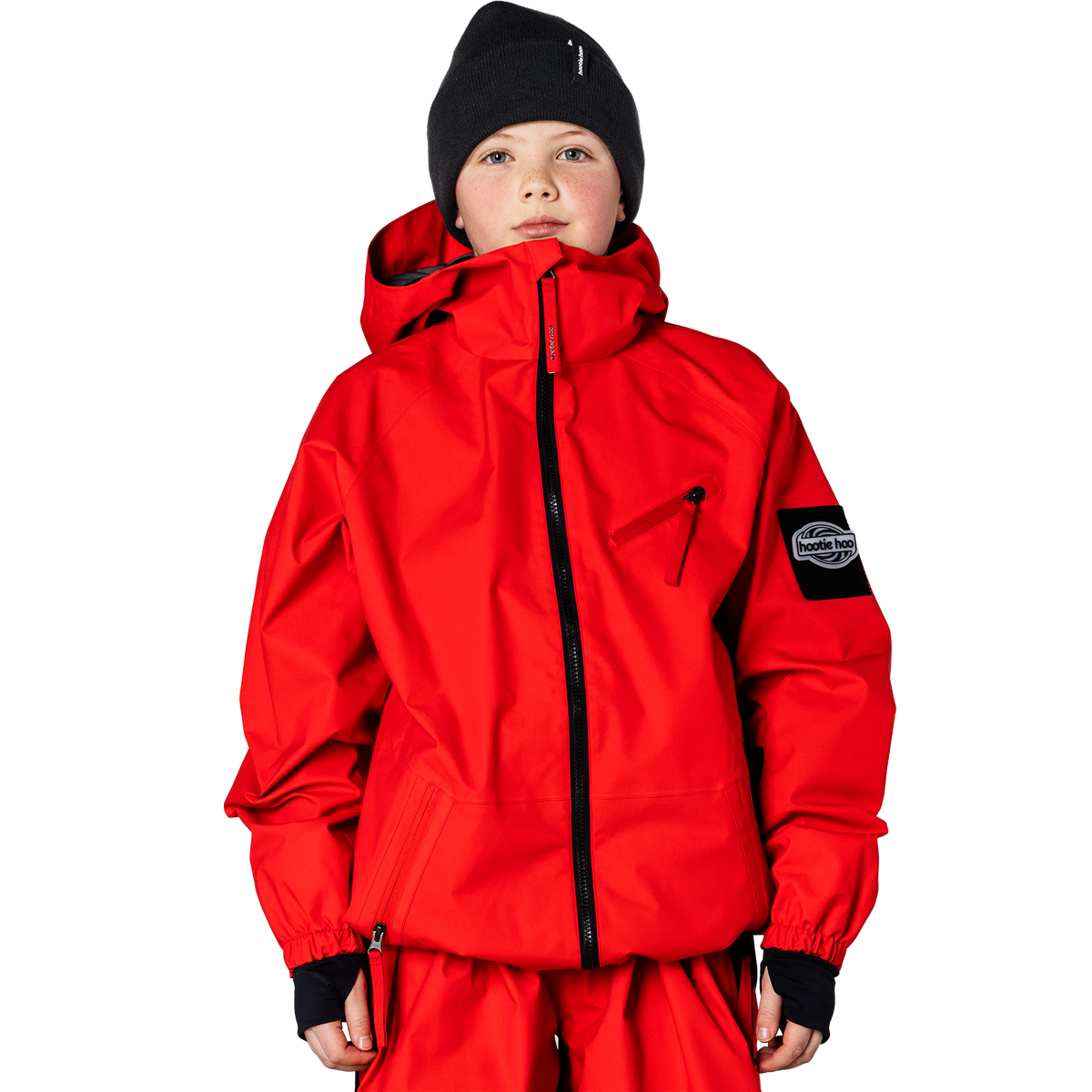 Kids Steeze 2L Shell Jacket - True Red