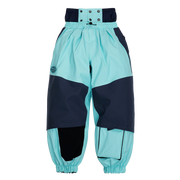 Kids Steeze 2L Shell Pants - Turquoise/Sea Blue