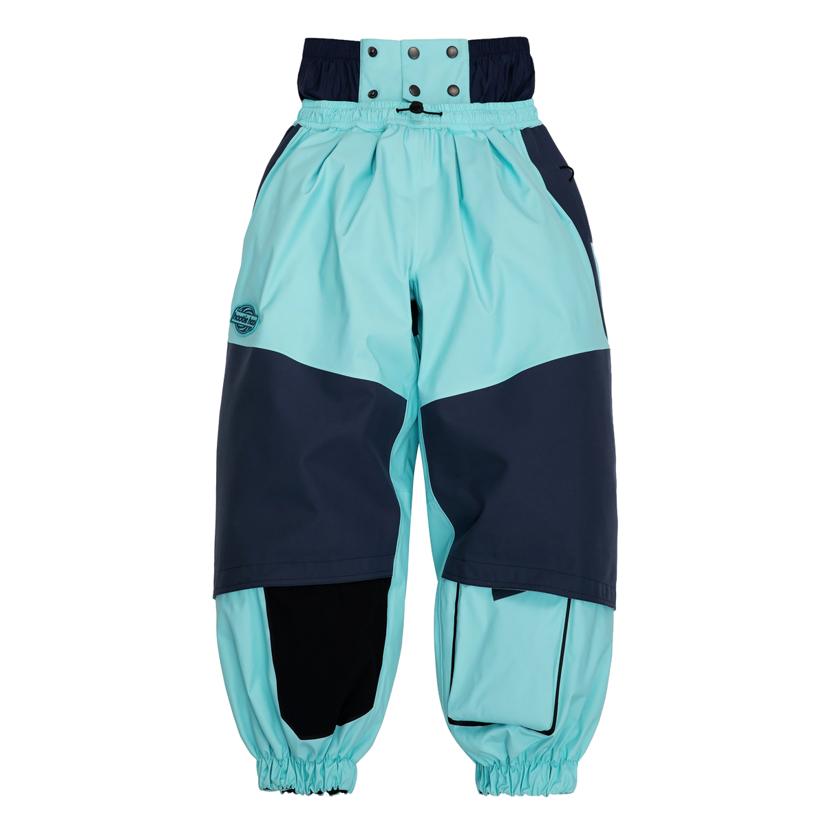 Kids Steeze 2L Shell Pants - Turquoise/Sea Blue