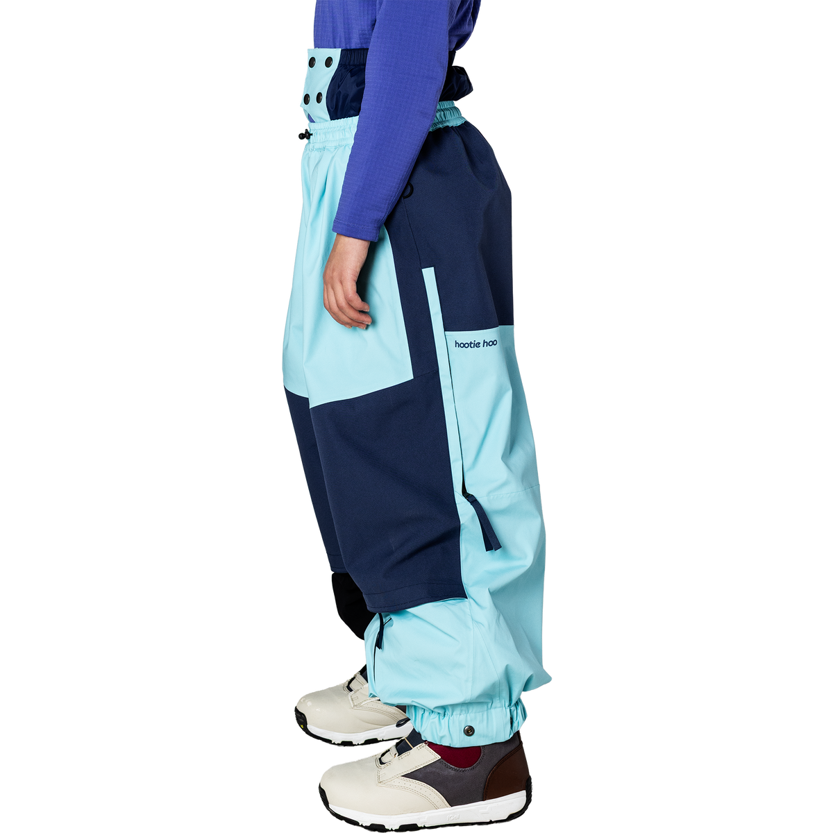 Kids Steeze 2L Shell Pants - Turquoise/Sea Blue
