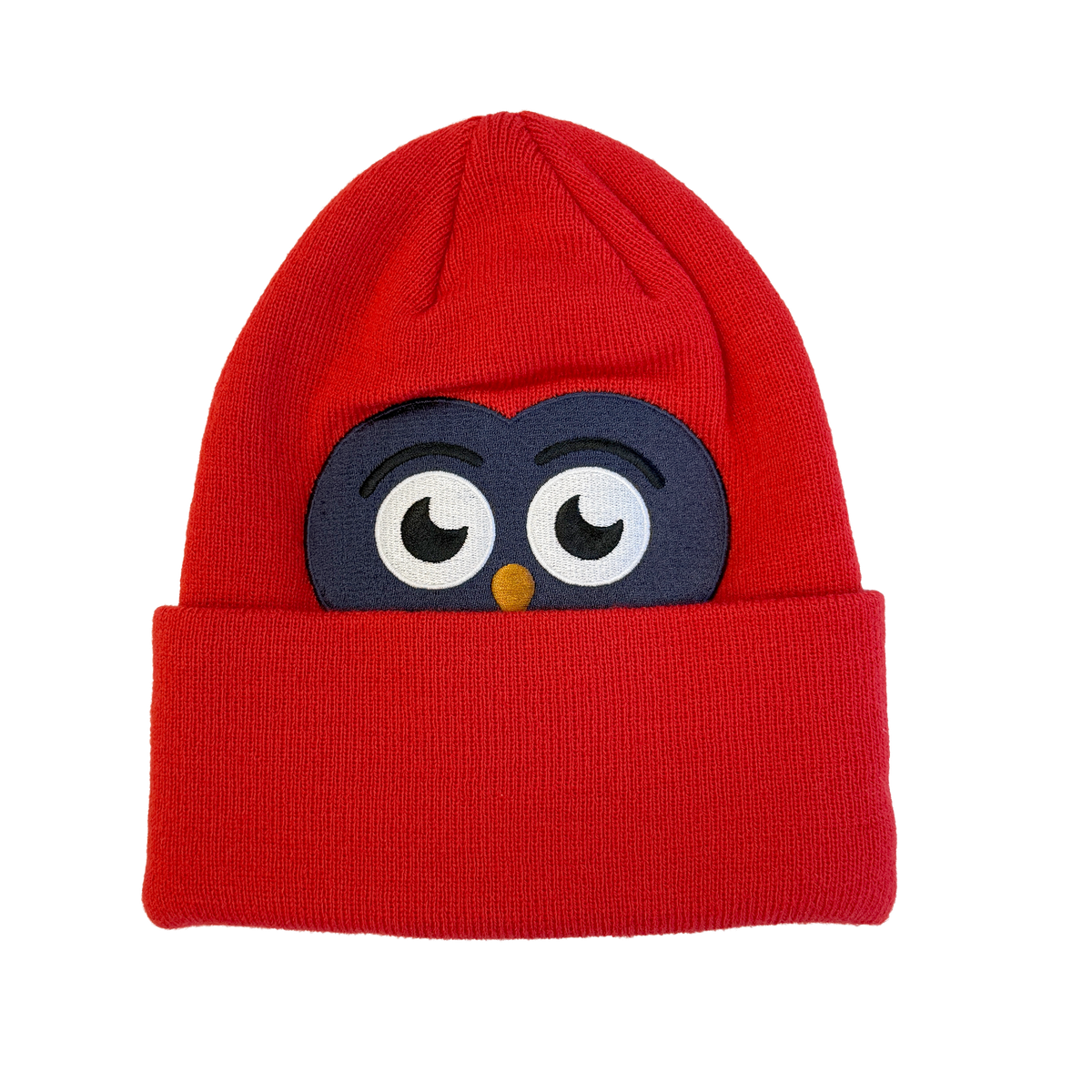 Kids Owlet Beanie - True Red