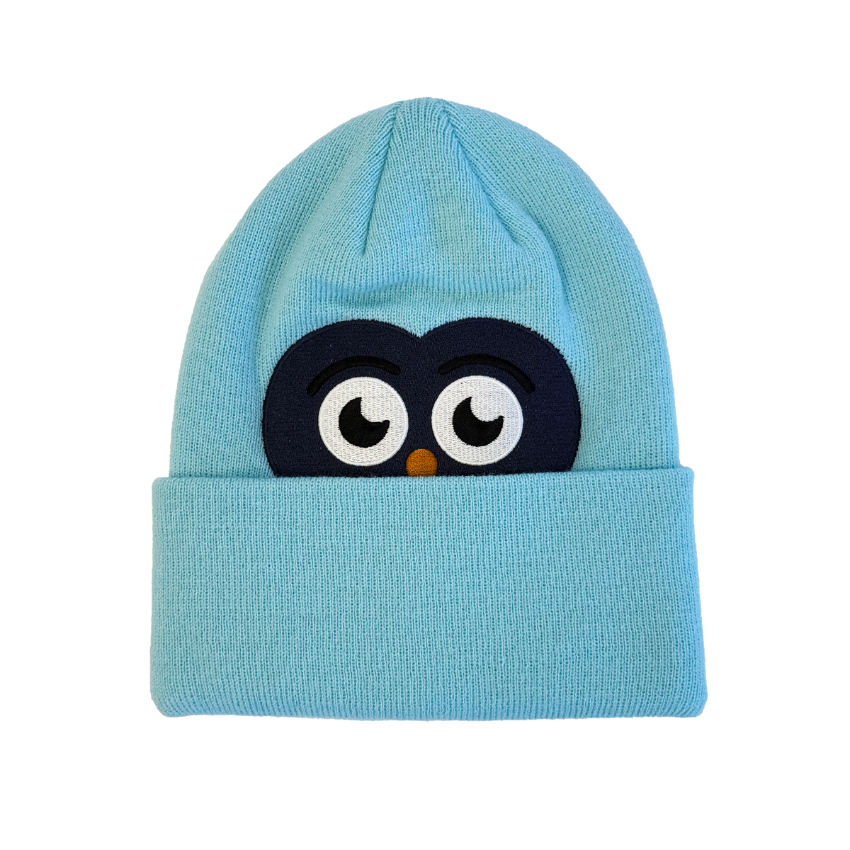 Kids Owlet Beanie - Turquoise