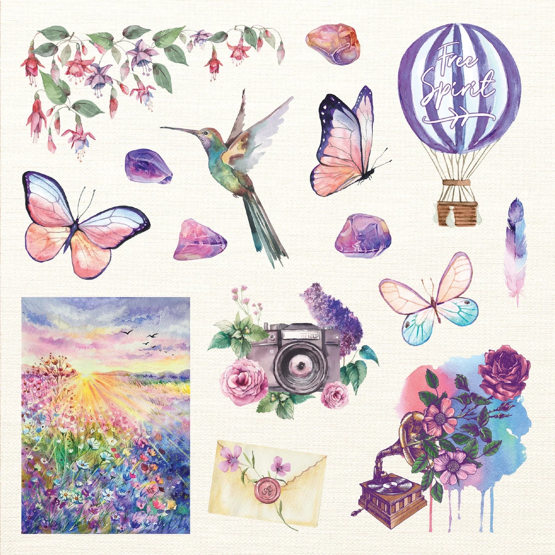 Sticker Book Boho Dreams by Homeportonline