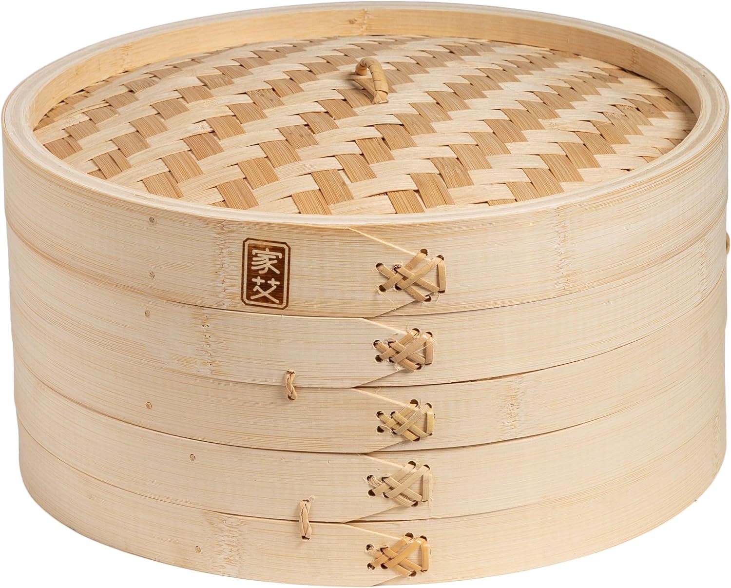 Joyce Chen 2-Tier Bamboo Steamer Baskets, 12-Inch by Homeportonline