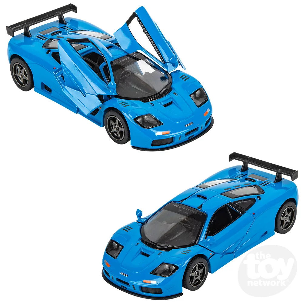 Diecast Pullback McLaren Sports Car 1995 F1 GTR 5" by Homeportonline