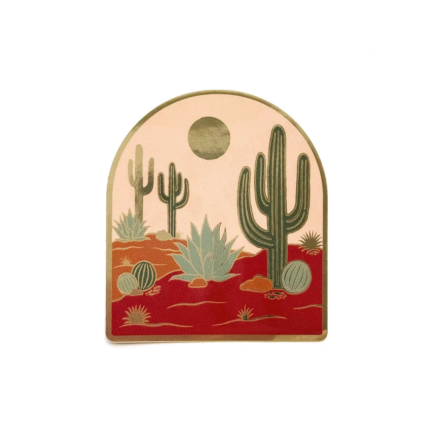 Luxe Metallic Gold Sticker