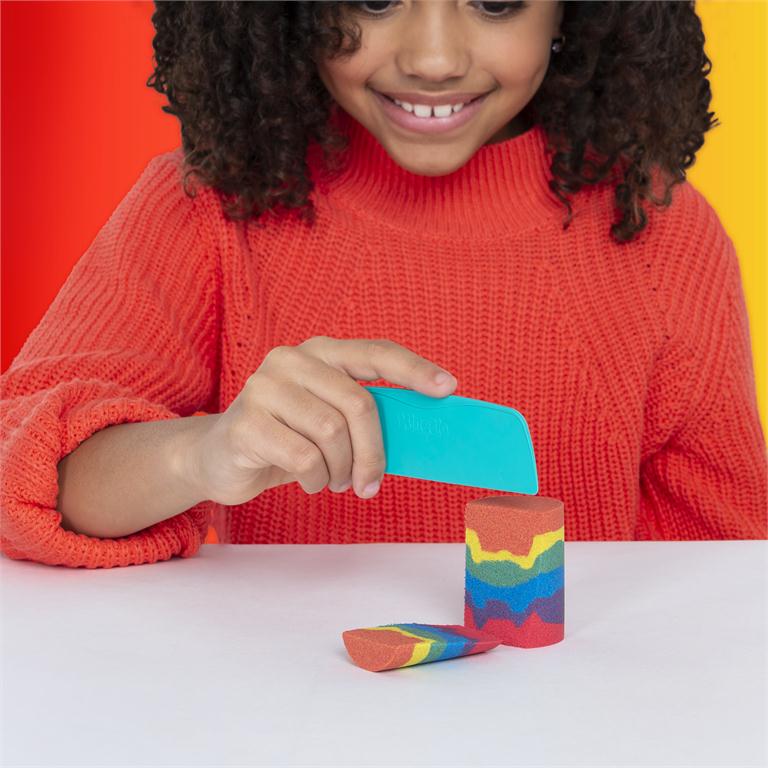 Kinetic Sand Rainbow Mix Set by Homeportonline