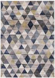 Olympus Diamond Blue 5'3" X 7'3" by Homeportonline