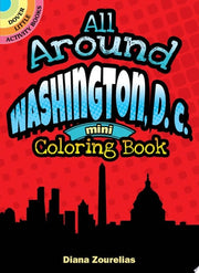 All Around Washington DC Mini Coloring Book