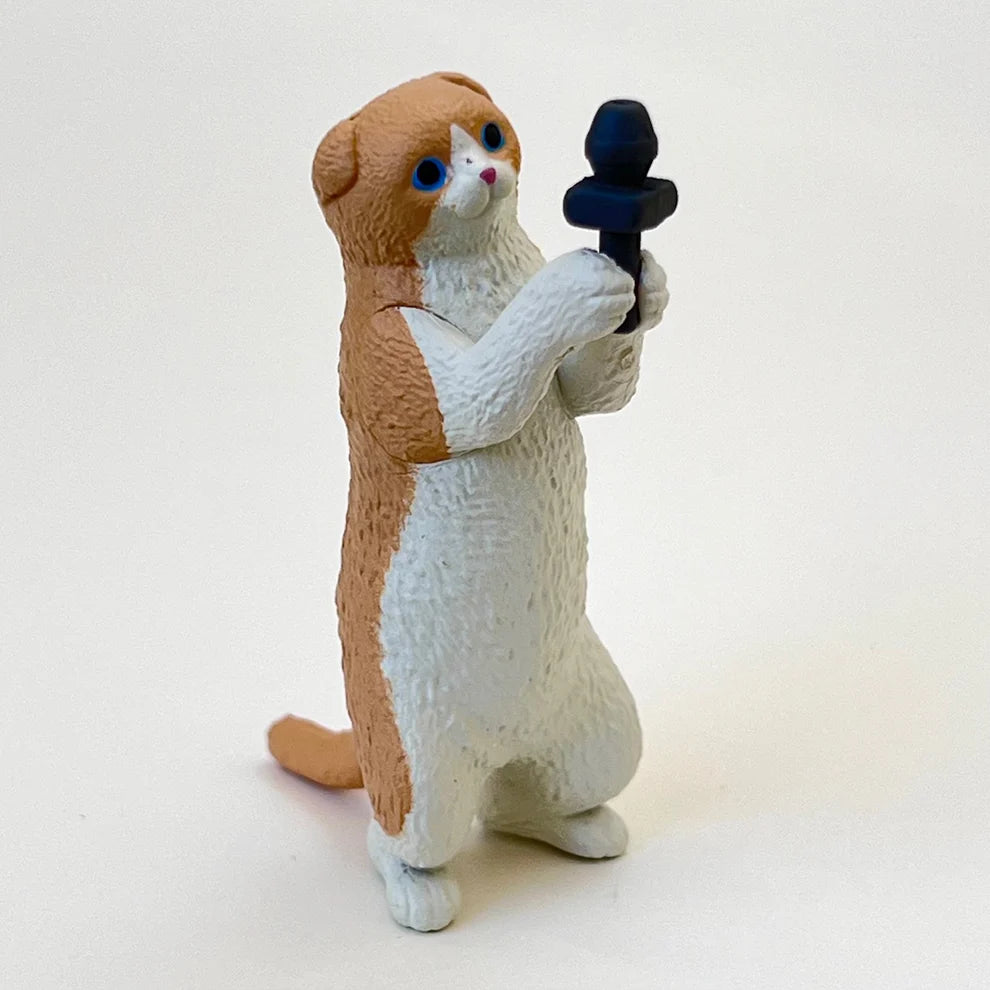 Gashapon Capsule Teen & Up Cat Film Crew (Sold As An Individual Capsule) by Homeportonline