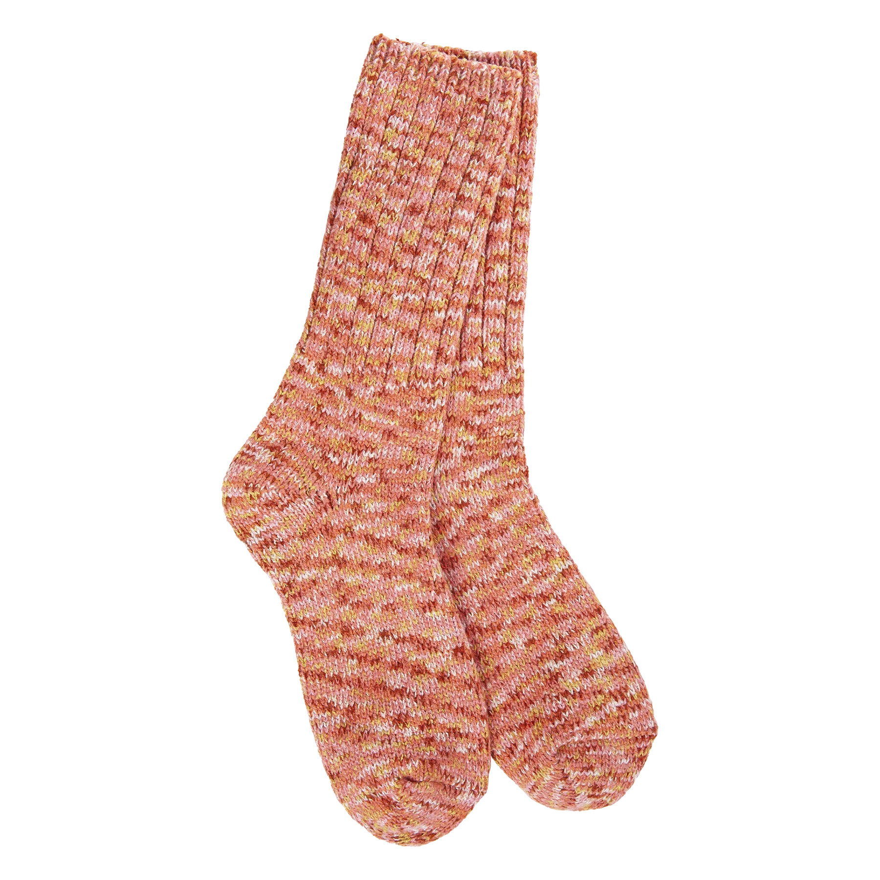 Socks - World's Softest Weekend Ragg Crew Brandy by Homeportonline