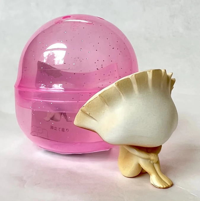 Gashapon Capsule Teen & Up Gyoza Mascot (Sold As An Individual Capsule) by Homeportonline