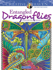 Creative Haven Entangled Dragonflies Coloring Book