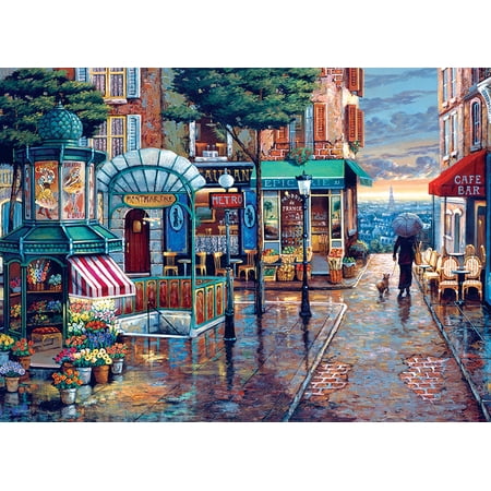 Outset Media  Rainy Day Stroll 1000 Piece Puzzle