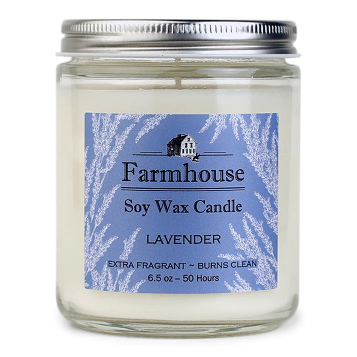 Soy Candle - 6.5oz - Lavender by Homeportonline