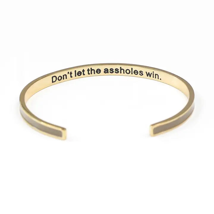 Enamel Bangle Bracelet