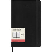 Moleskine Classic 12 Month 2027 Daily Planner, Soft Cover, Large (5 x 8.25), Black, 400 pages