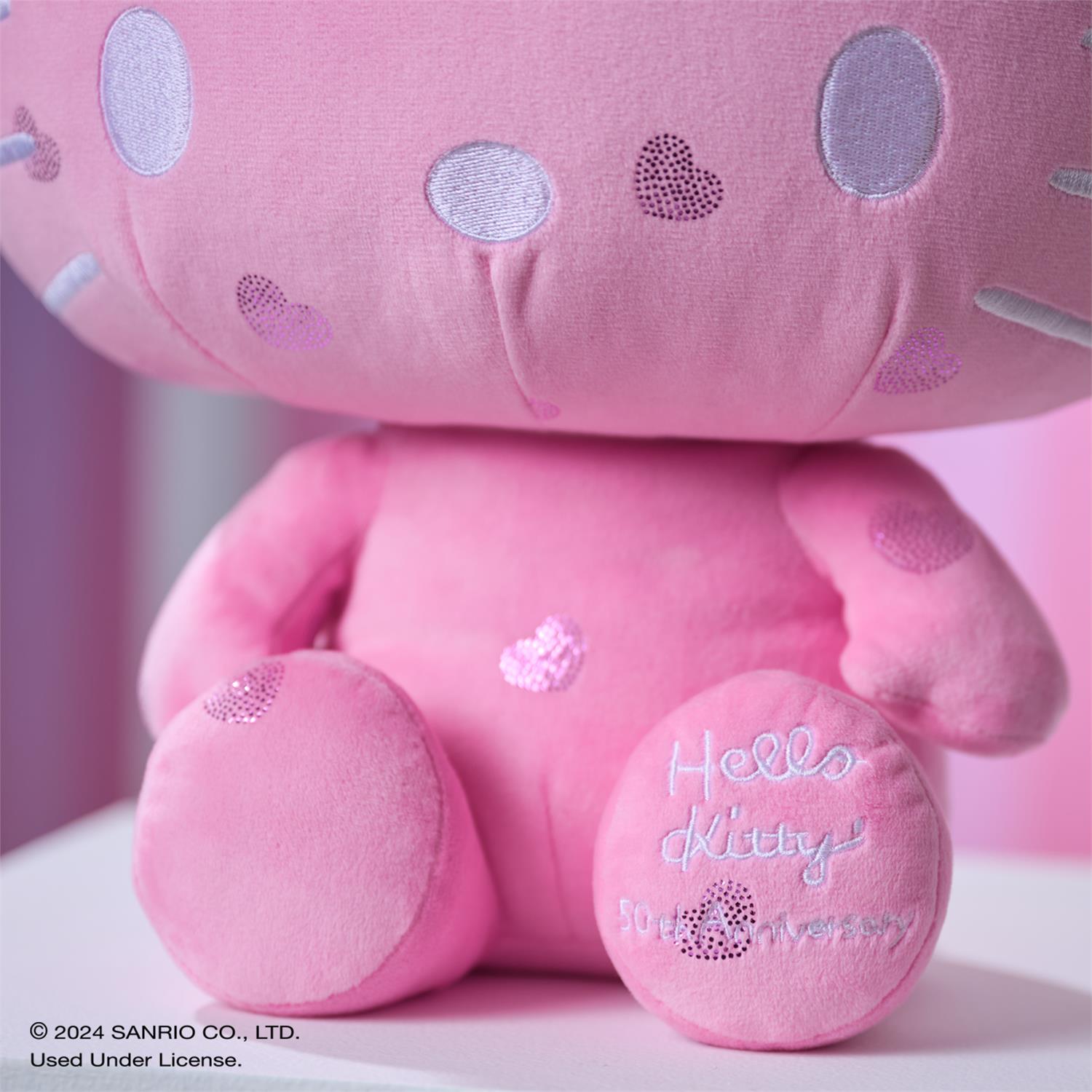 Plush Sanrio Hello Kitty 50th Anniversary 12" by Homeportonline
