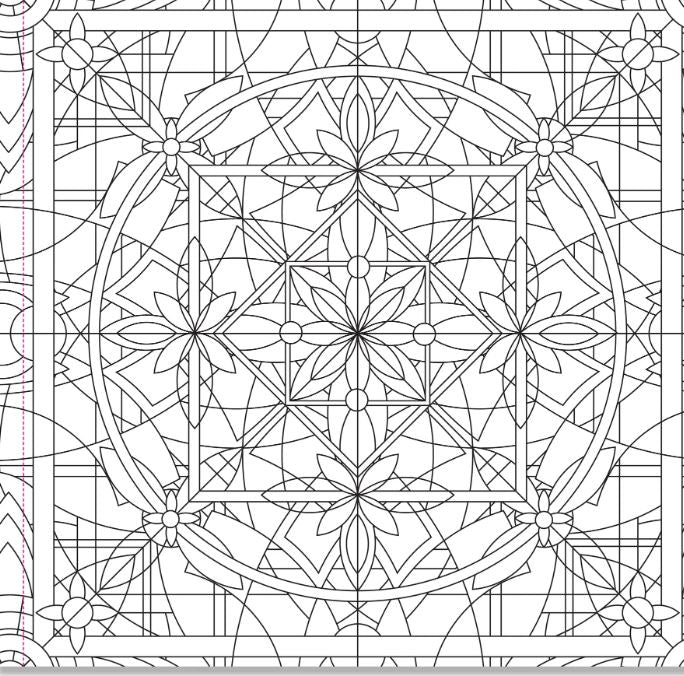 Artist's Adult Coloring Book Kaleidoscope Designs by Homeportonline