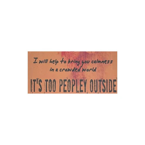 Watchover Voo Doo Doll It's Too Peopley Outside by Homeportonline